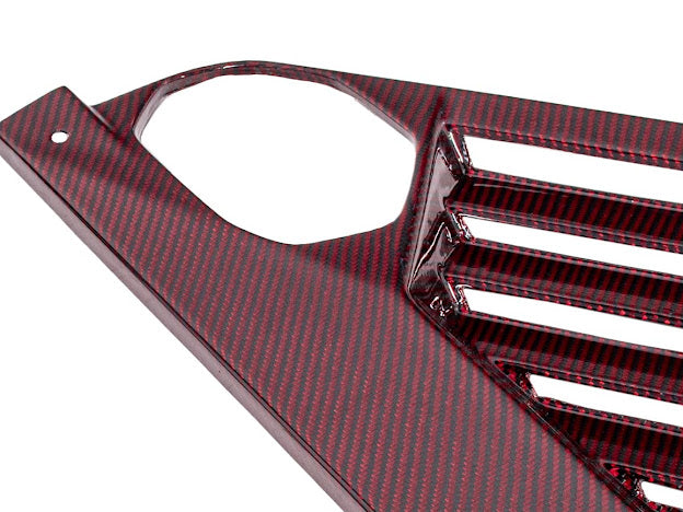 2023-Up Corvette C8 Z06 Coupe | RED CARBON FIBER Engine & Bay Panel Cover