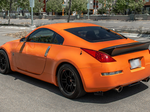 2003-2008 Nissan 350Z RB Style ABS Plastic Ducktail Rear Trunk Lid Wing Spoiler