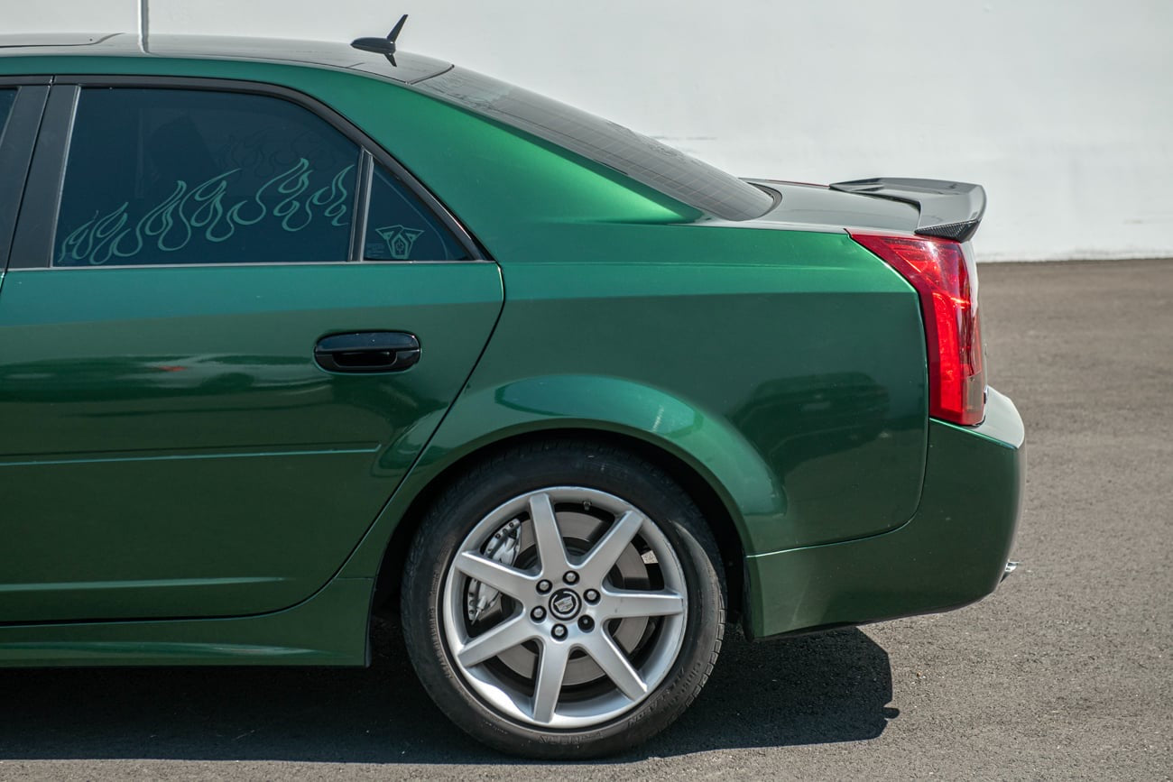 2003-2008 Cadillac CTS-V, V1 | SDP Performance Style CARBON FIBER Wickerbill Spoiler Wing
