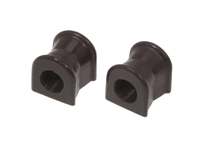 Prothane black 20mm sway bar bushings for Datsun 240Z, 260Z, 280Z front suspension, shown in black rubber material.