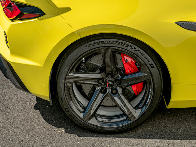 2023+ CHEVROLET CORVETTE C8 Z06 & E-RAY | MATTE BLACK XL EXTENDED FRONT SPLASH GUARD