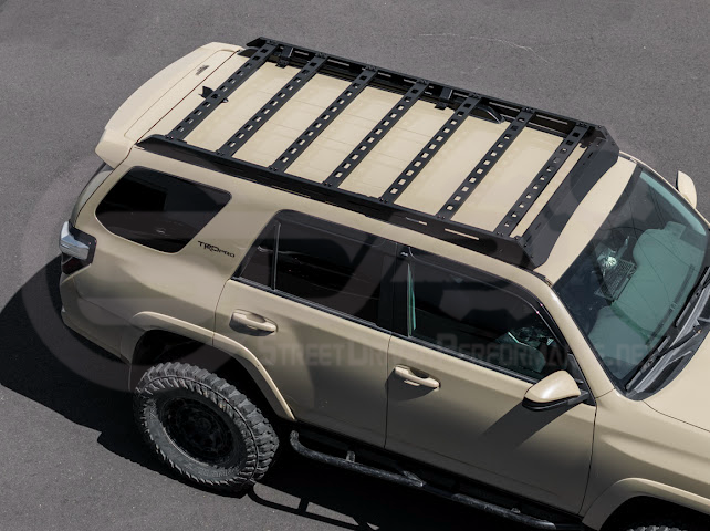 2010-2024 Toyota 4Runner | Carbon Steel Black Top Roof Rack Cargo Carrier