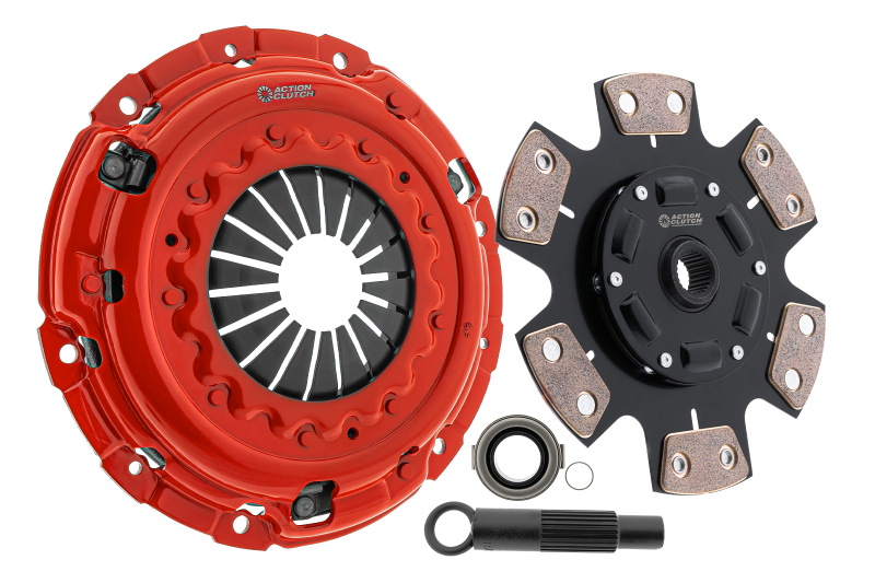 Action Clutch Stage 3 clutch kit for 96-00 Toyota RAV4 2.0L 3SFE, includes clutch disc, pressure plate, and components.