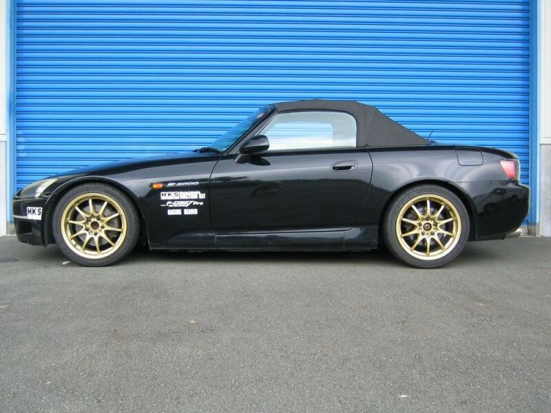 HKS Hipermax S AP1 coilover suspension kit with adjustable shock absorbers and springs for Honda S2000.