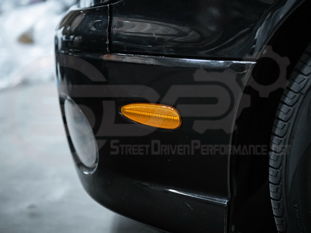 2004-2006 Pontiac GTO | Front Clear / Red / or Black Lens Amber Light LED Side Markers Pair