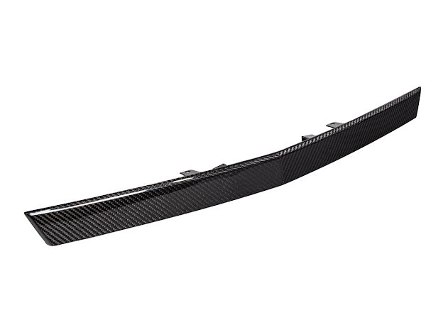 2009-15 CADILLAC CTS-V V2 SEDAN | CARBON FIBER REAR TRUNK DECKLID APPLIQUÉ INSERT-FOR MODELS EQUIPPED WITH SINGLE LENS CAMERA
