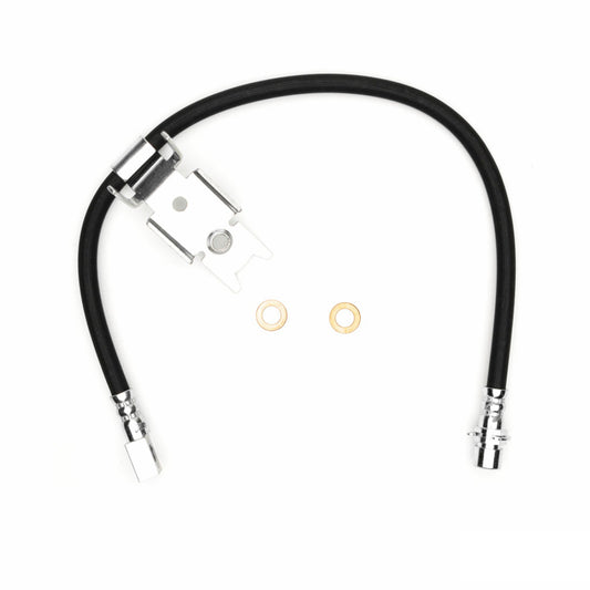 DFC Chrysler 300 brake line kit with front left and right brake hoses, showing detailed rubber and metal fittings.