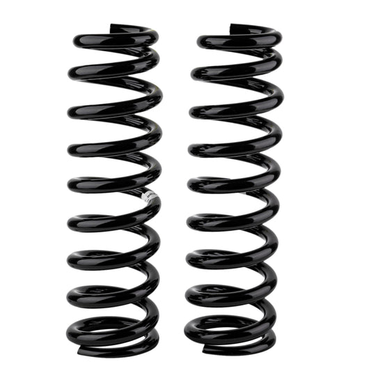 Old Man Emu ARB/OEM coilover front coil spring for Toyota Prado 4/03 and later models, showing the durable steel spring.