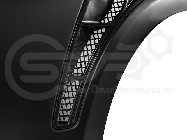 2018-2023 FORD MUSTANG GT500 KR STYLE FRONT SIDE VENTED FENDERS PAIR