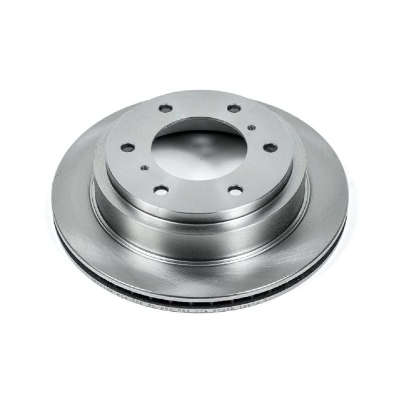 PowerStop OE rear brake rotor for Mitsubishi Montero 2000-2006, Autospecialty series, durable automotive brake component.