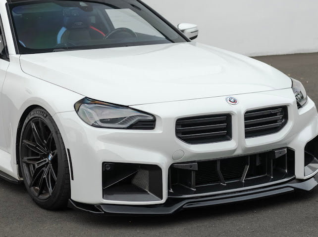 2023-Up BMW G87 M2 | M-Performance Style Carbon Fiber Front Lower Center Grille Replacement