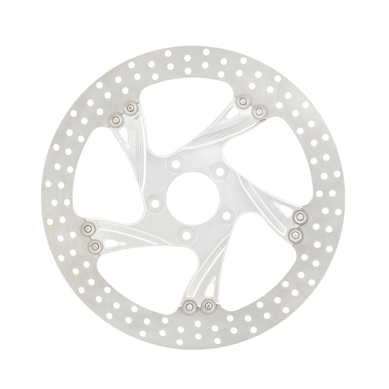Performance Machine Disc/Carr 11.8 Cruise Front Right - Chrome