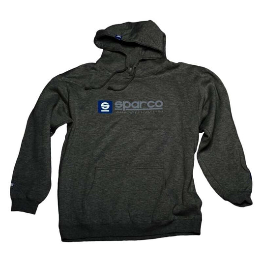 SPARCO hooded sweatshirt in XXL with WWW Hethr logo, featuring a casual design and comfortable fabric.