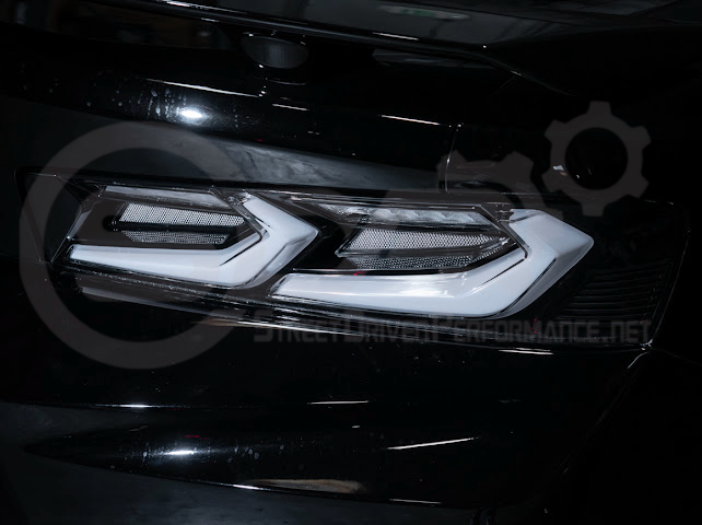 2016-2018 Chevrolet Camaro | C8 Style Sequential Signal LED Rear Taillights Pair (Clear / Red / Smoke Lens)