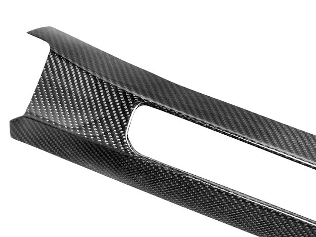 2024-UP FORD MUSTANG S650 | CARBON FIBER PASSENGER SIDE AC OUTLET TRIM COVER PANEL
