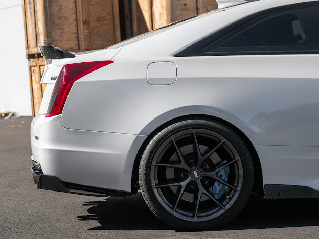 2016-2019 Cadillac ATS-V COUPE  | Wickerbill Trunk Spoiler Wing Carbon Fiber