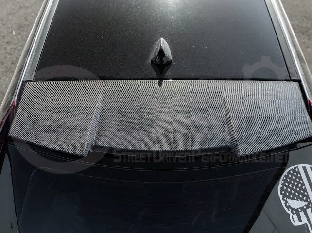 *IMPERFECTION / DISCOUNTED* 2009-2015 Cadillac CTS-V V2 Wagon - Carbon Fiber Trunk Lid Spoiler / Wing