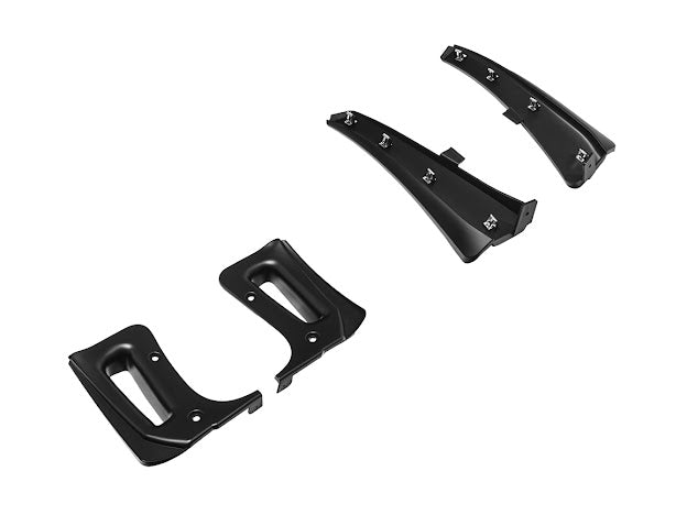 2023+ CHEVROLET CORVETTE C8 Z06 & E-RAY | MATTE BLACK XL EXTENDED FRONT SPLASH GUARD