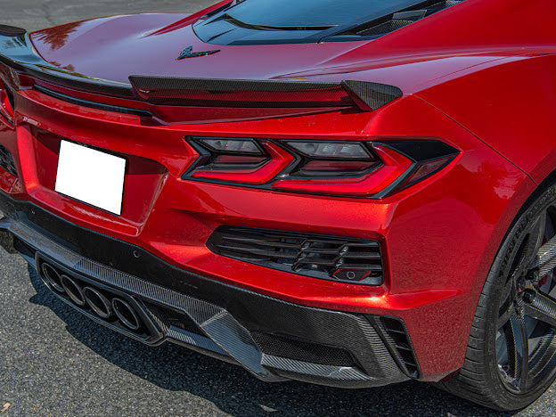 2023+ CHEVROLET CORVETTE C8 Z06 |REAR DIFFUSER SIDE VENT COVER PAIR