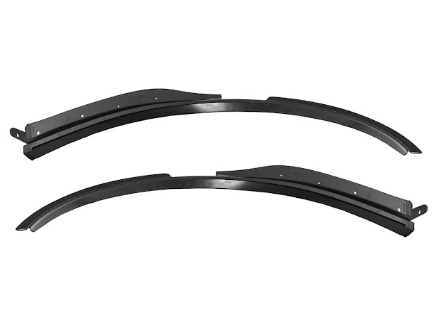 2020+ CHEVROLET CORVETTE C8 | SDP PERFORMANCE PACKAGE MATTE BLACK SIDE WHEEL FENDER FLARE EXTENSIONS PAIR