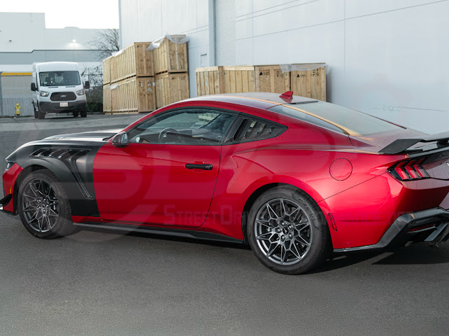 2024-UP FORD MUSTANG S650 | GTD STYLE FRONT SIDE VENTED FENDERS