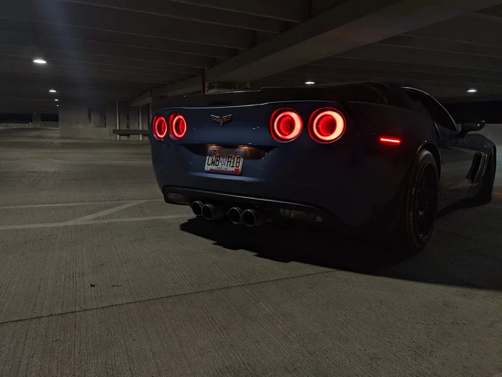 2005-2013 CORVETTE C6 | INFIRAI LED TAIL LIGHTS PAIR (SMOKED, RED, RED/SMOKED)