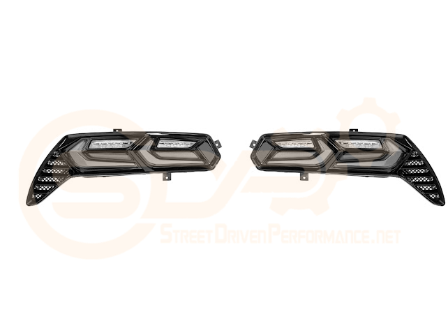 2014-2019 CORVETTE C7 SMOKE / CLEAR LENS REAR TAILLIGHT