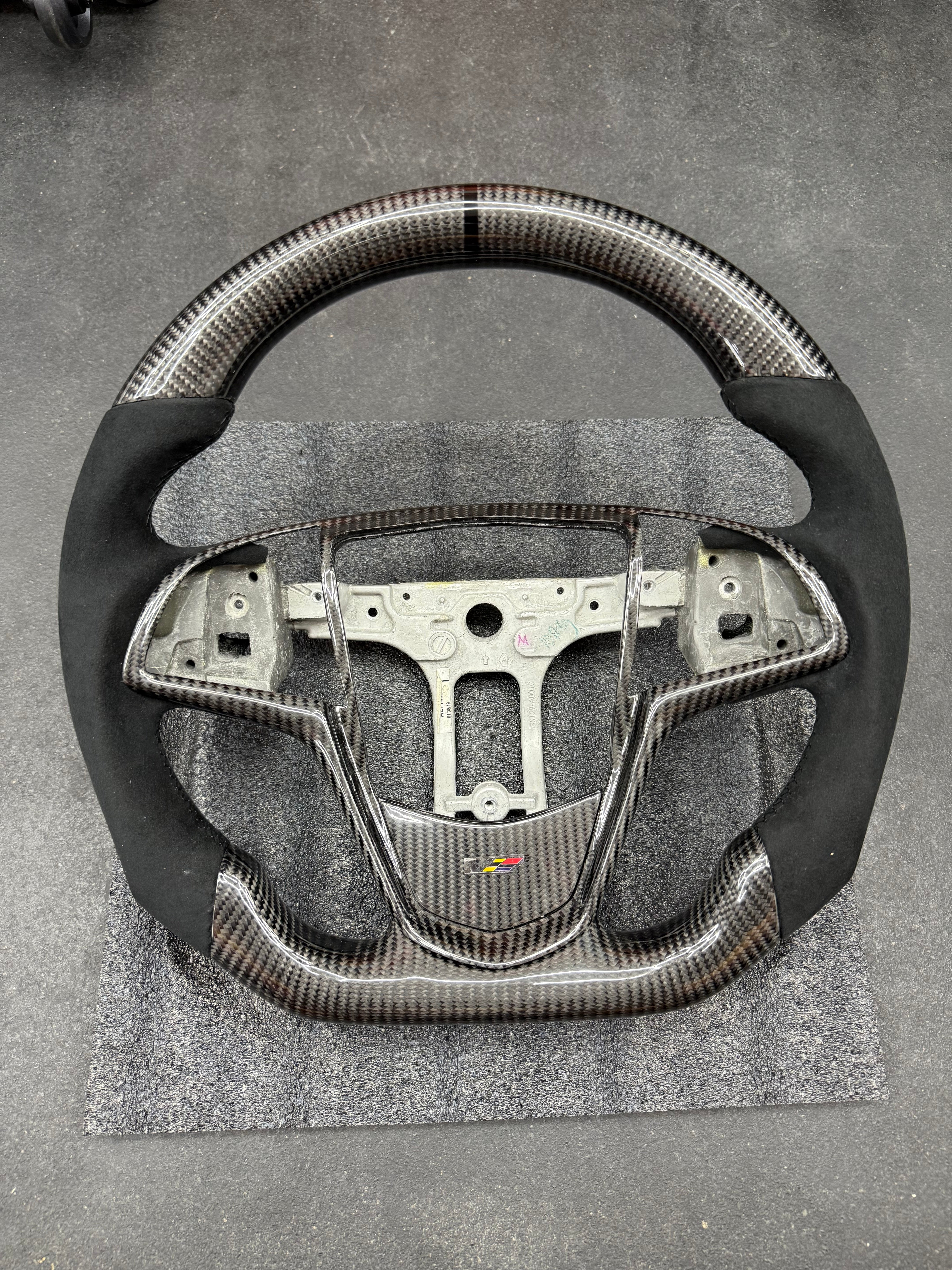 2014-2019 CADILLAC CTS, CTS-V "V3" / V-Sport & 2013-2019 ATS, ATS-V | Carbon Fiber Steering Wheels (IN STOCK NO WAIT TIMES)