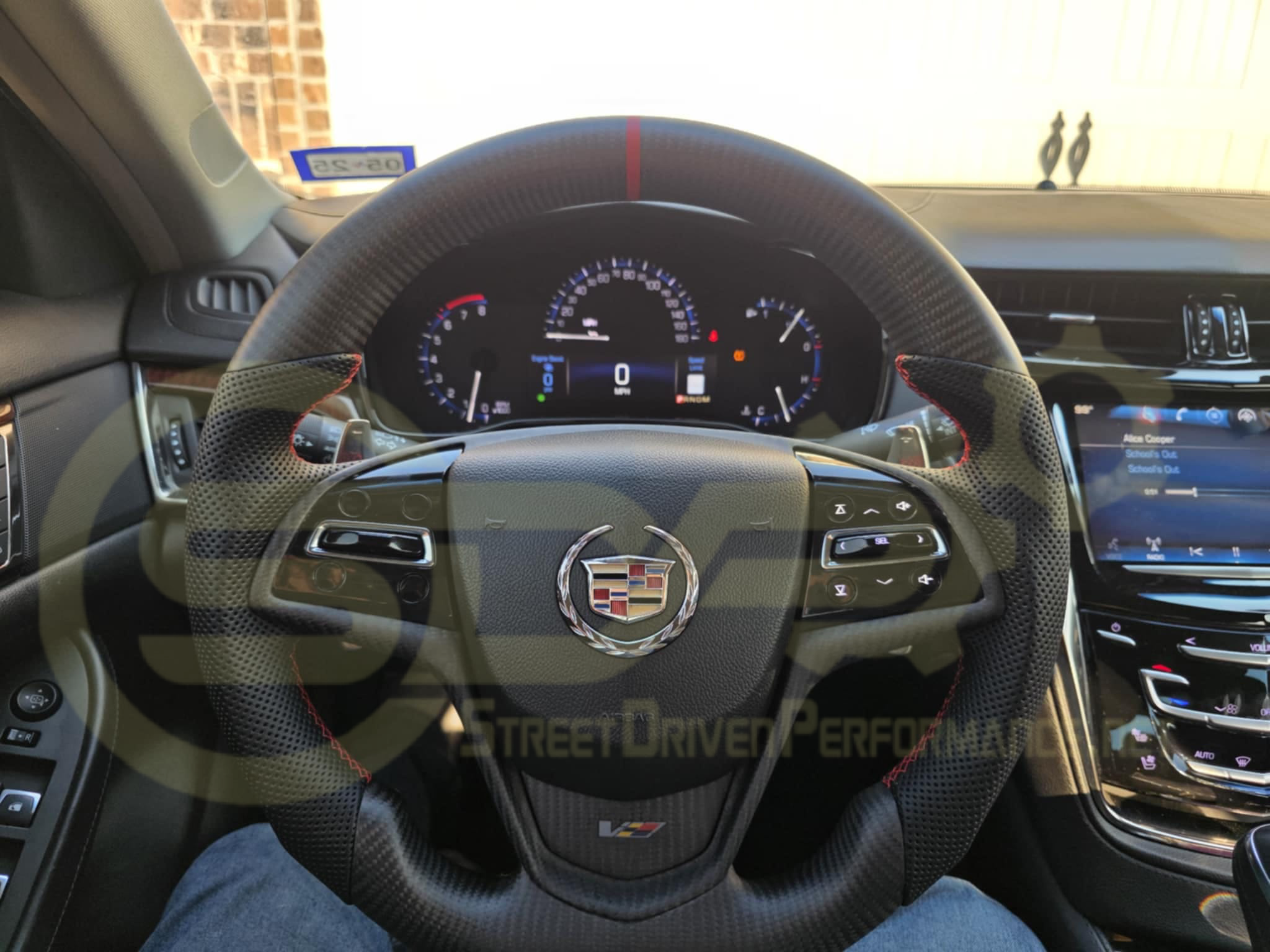 2013 - 2019 Cadillac ATS & ATS-V Custom Carbon Fiber Steering Wheel with options
