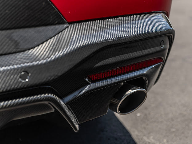 2024-Up Ford Mustang S650 | GT Style CARBON FIBER Rear Bumper Diffuser