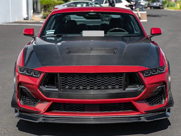 2024-UP MUSTANG S650 GT | FRONT SPLITTER LIP GROUND EFFECTS CANARDS PAIR