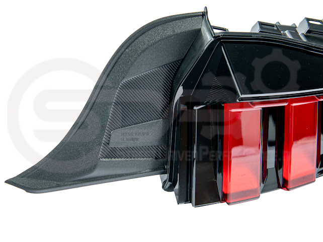 2024-Up Ford Mustang S650 | EURO Style Sequential Signal LED Clear Lenses Rear Taillights Pair
