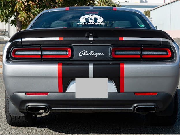 2008-UP DODGE CHALLENGER HELLCAT REDEYE REAR TRUNK LID SPOILER WING