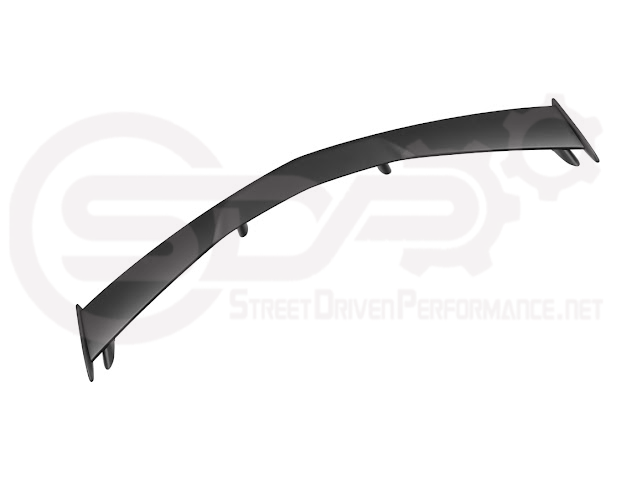 2020-Up Corvette C8 Stingray & Z51 |FaceliftedbRear Trunk High Wing Spoiler (Matte Black or Carbon Flash)