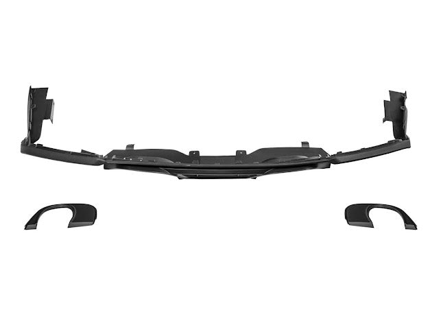 2018-23 FORD MUSTANG S550 | GT350 PACKAGE REAR BUMPER DIFFUSER