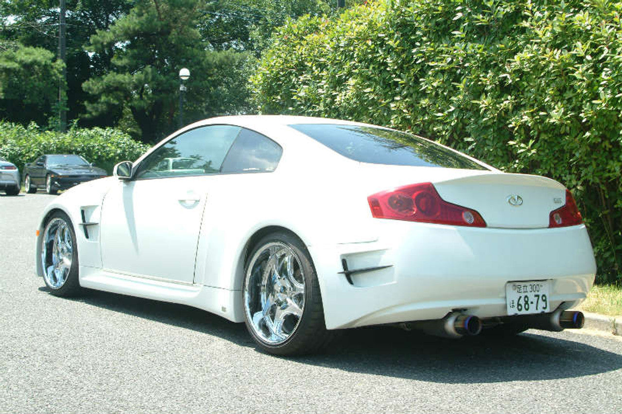 VeilSide 2003-2007 Infiniti G35 - Nissan Skyline V35 Coupe Fortune Model Rear Spoiler (FRP)