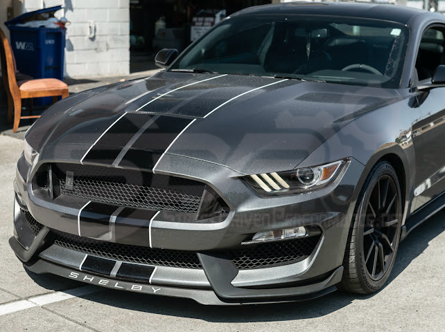 2015-2020 FORD MUSTANG SHELBY GT350 | FRONT UPPER GRILLE INSERTS PAIR