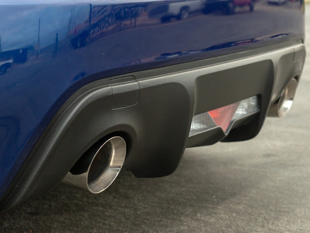 Street Driven Performance exhaust axle back dual exhaust for 2013-2021 Scion FR-S, Subaru BRZ, Toyota 86 with chrome or burnt blue tips
