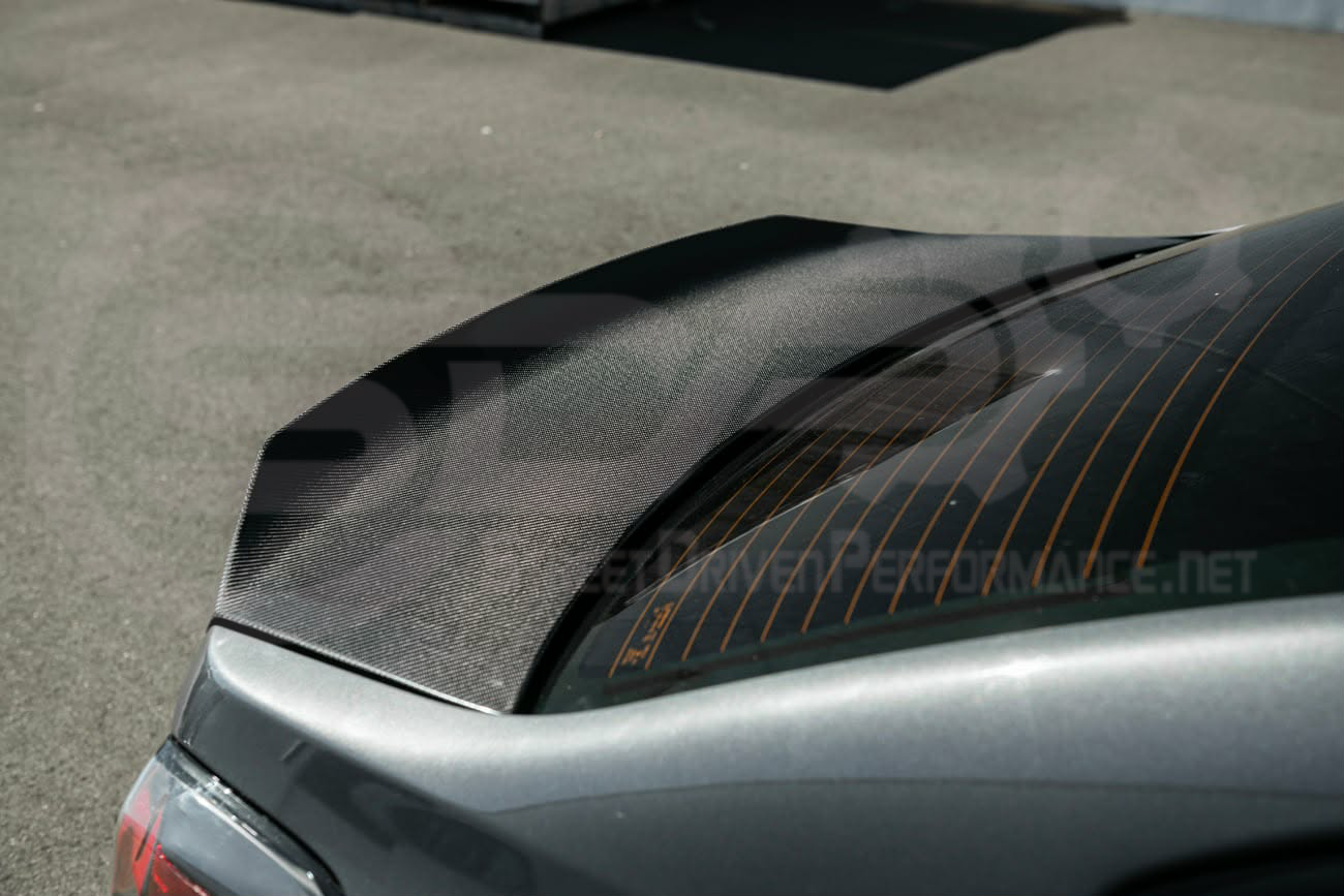 *BLEMISHED / DISCOUNTED* 2015-2021 SUBARU WRX STI |  CARBON FIBER REAR TRUNK LID WITH INTEGRATED SPOILER WING