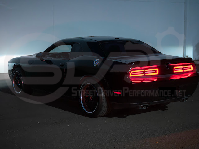 2008-2014 Dodge Challenger | Facelift Sequential Signal LED Smoke Rear Taillights Pair