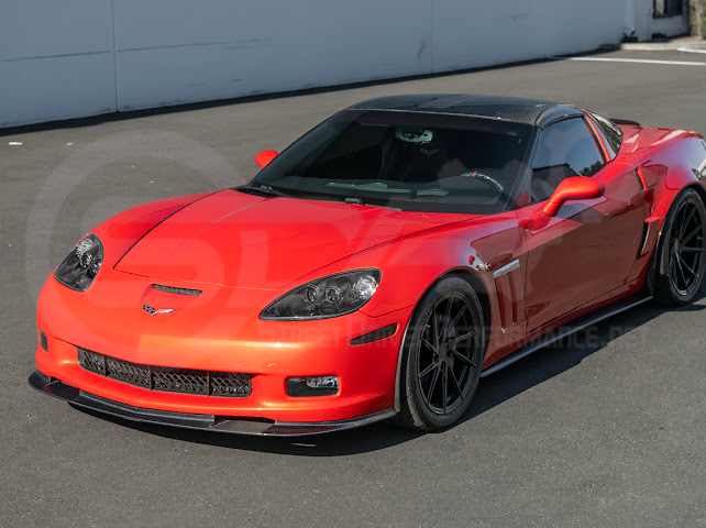 2005-2013 C6 Chevrolet Corvette ZR1 | ZR1 Package Carbon Fiber Front Splitter/Lip Ground Effects