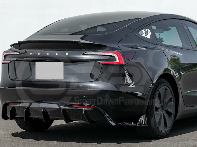 2024-UP TESLA MODEL 3 REAR TRUNK WING SPOILER