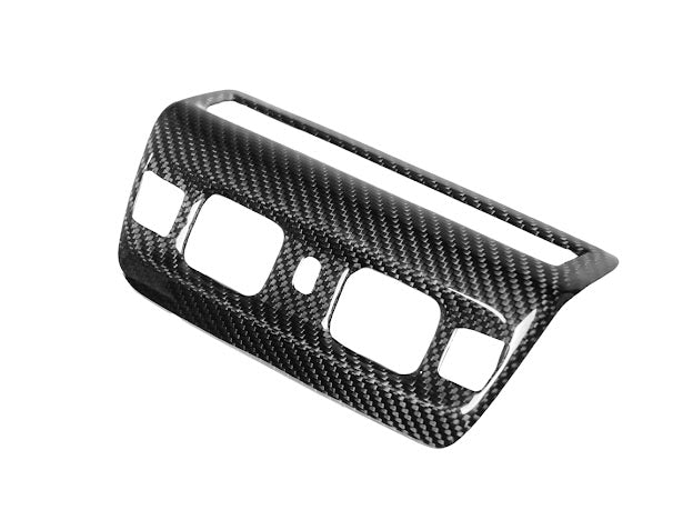 2020+ CHEVROLET CORVETTE C8 CARBON FIBER ROOF READING LIGHT CONTROL PANEL TRIM COVER