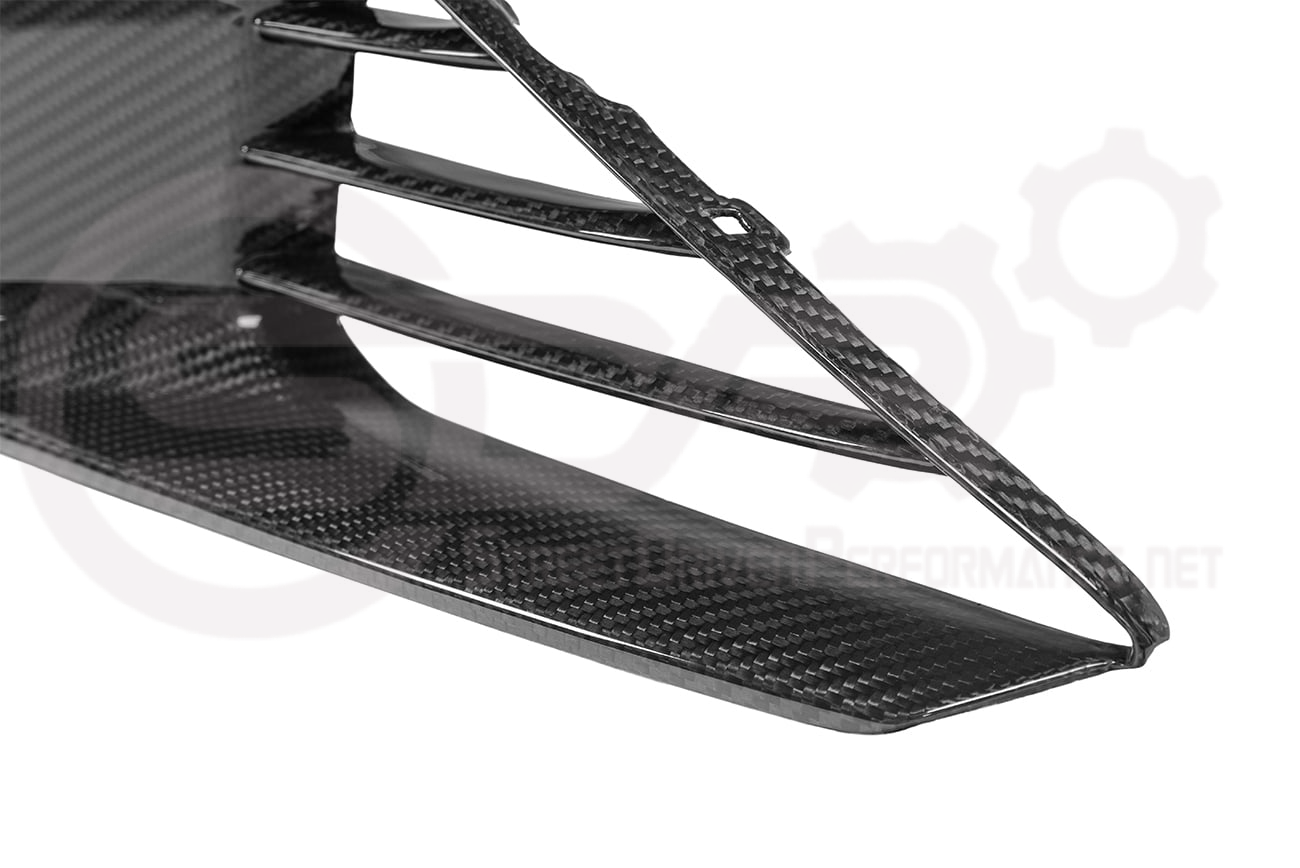 2025-Up Cadillac CT5-V Blackwing | CARBON FIBER Front Bumper Lower Side Air Ducts Inserts Replacements Pair