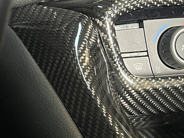 2020-Up Toyota GR Supra A90 A91 |Factory Style CARBON FIBER Center Console Side Panel Gear Shift
