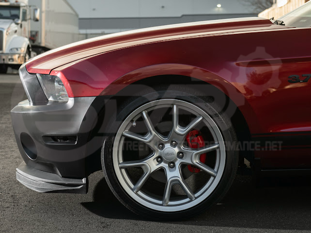 2010-2014 MUSTANG S197 | GT500 STYLE FRONT BUMPER COVER UPPER LOWER GRILLE LIP SPLITTER