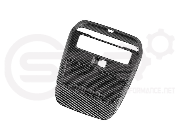 2021-Up Ford F-150 | Dry Carbon Fiber Overhead Console Front Map Lamp Frame Panel