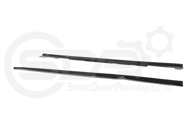 2016-2024 Camaro SS & 2019-2024 Chevrolet Camaro LT / LS / RS Models | SDP T6 Style GLOSSY BLACK Front Lip Splitter Side End Cap & Side Skirts Aero Kit