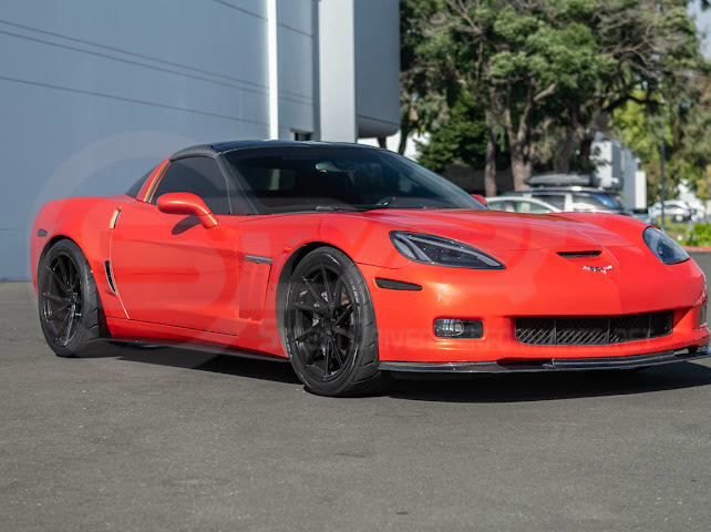 2005-2013 C6 Chevrolet Corvette ZR1 | ZR1 Package Carbon Fiber Front Splitter/Lip Ground Effects