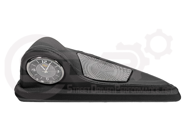 Fit 2020-2024 Cadillac CT5 | Leather Dashboard Center Analog Clock & Speaker Pod (Fits all Models)